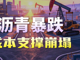 沥青：紧供应托底难抵油价跳水