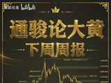 下周接反弹的富贵，黄金将会持续反弹。