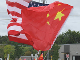 此行间·美国华盛顿：华人华侨和中国留学生热烈欢迎习主席