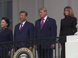 独家视频丨习近平出席特朗普在白宫举行的欢迎仪式