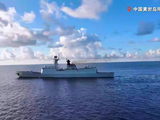 视频丨南部战区位中国黄岩岛领海领空及周边区域组织战备警巡