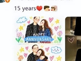 莫文蔚发文纪念结婚15周年，晒两人合影