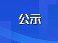 关于对拟任干部进行公示的公告