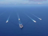 双055+无人机 解锁辽宁舰编队远海新玩法