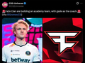 FaZe被曝组建青训队，gade将担任教练