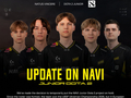 NAVI Junior官宣：DOTA2项目暂停，阵容解散