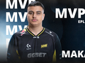 职业生涯的大跨越！makazze荣膺EPL S23 MVP