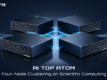 技嘉展示 AI TOP ATOM 四机串联集群，以科学运算验证地端 AI 扩展能力