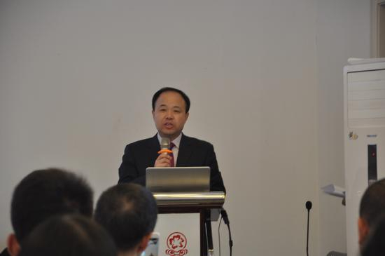 中国青基会副秘书长杨春雷发言