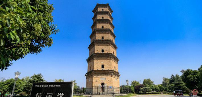卫辉镇国塔的历史背景图片