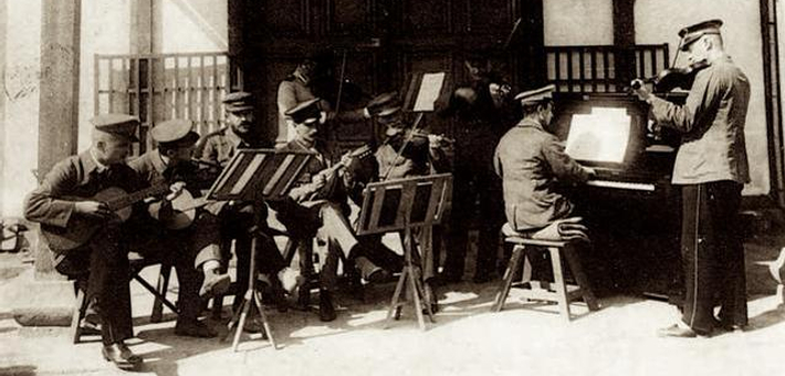 一战青岛战役后德国战俘生活 