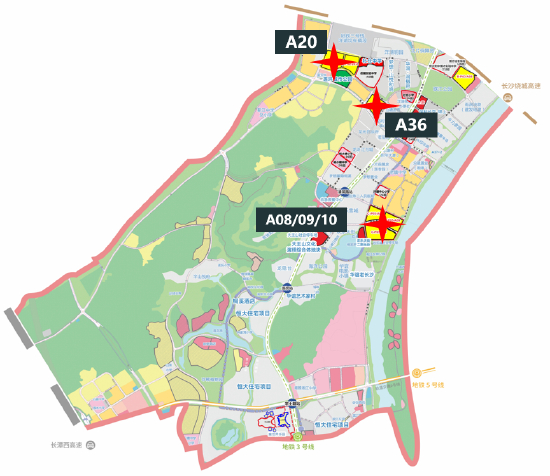 (大王山片区实景图)