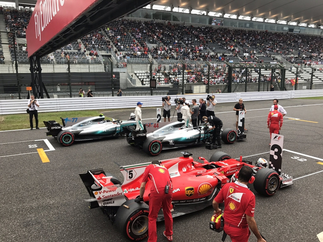 F1日本站周六 排位赛