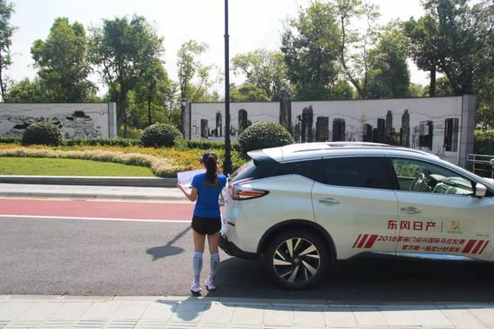 感谢绍兴国际马拉松赛官方计时车的支持