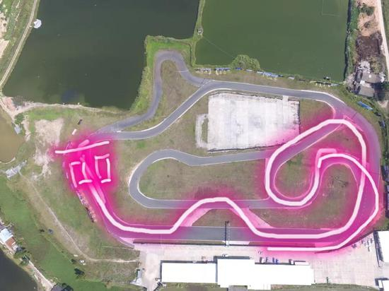 B组路线示意图：