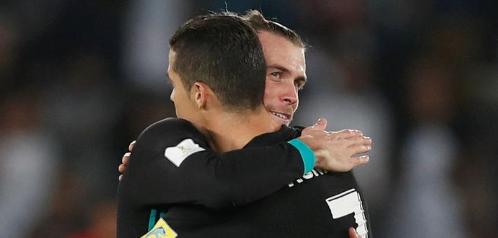 世俱杯-C罗贝尔破门 皇马2-1胜