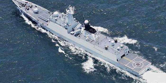 新型战舰"咸宁舰"加入海军战斗序列 隶属南海舰队