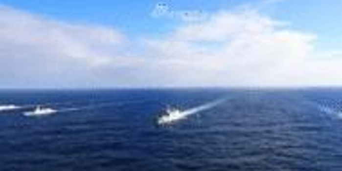 港媒:中国海军在南海联合演习 测试战时指挥系