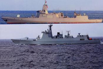 解放军各型驱逐舰比拼