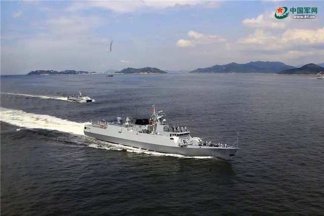 驻港部队海军首舰惠州舰