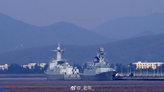 中国601号054A级护卫舰亮相