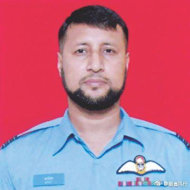 孟加拉1架疑似歼7BG战机坠毁 1名中校飞行员丧生