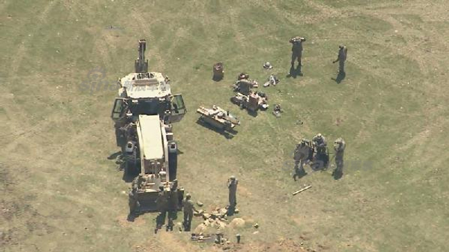 航拍美韩萨德部署现场:昔日高尔夫球场面目全非