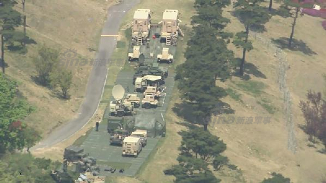 航拍美韩萨德部署现场:昔日高尔夫球场面目全非