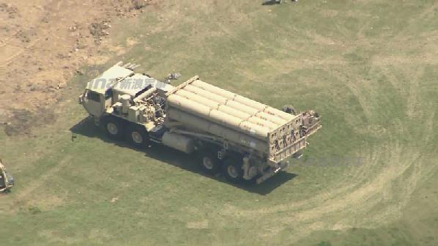 航拍美韩萨德部署现场:昔日高尔夫球场面目全非