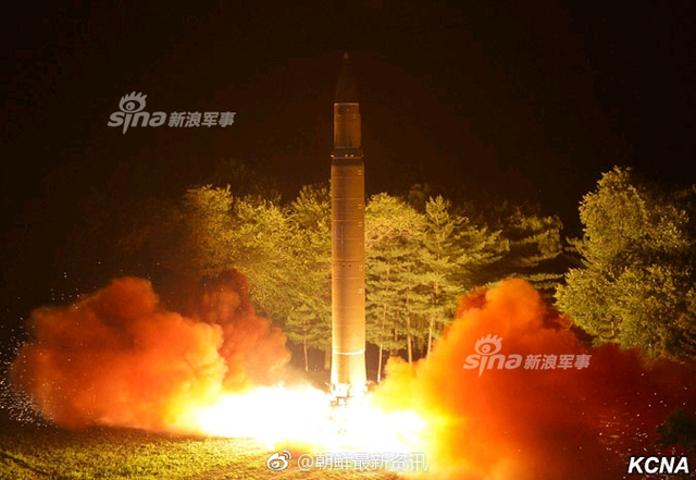 朝鲜深夜发射洲际导弹 宣称射程覆盖美国全境
