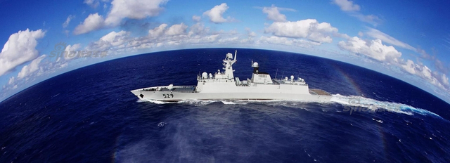 快来舔屏！中国海军南海亮剑高清美照出炉超震撼