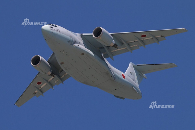 来和运20比比?日本航空祭展示C2运输机