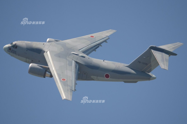 来和运20比比?日本航空祭展示C2运输机
