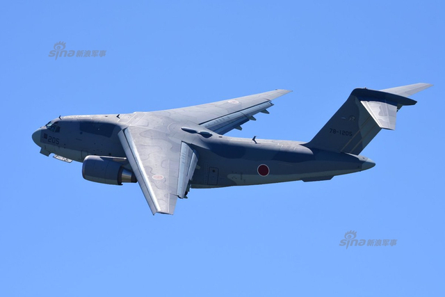 来和运20比比?日本航空祭展示C2运输机