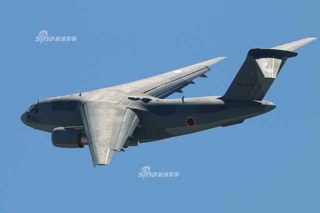 来和运20比比?日本航空祭展示C2运输机