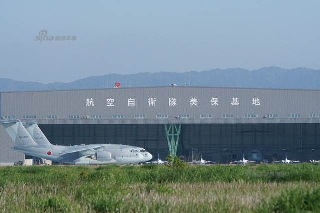 来和运20比比?日本航空祭展示C2运输机