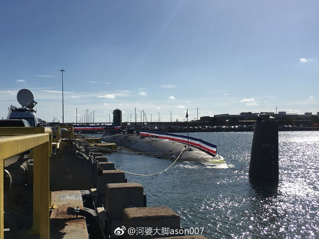 着急闯南海？美海军最新核潜艇华盛顿号服役