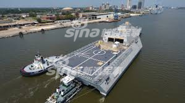 要来闯南海?美军接收独立级濒海战斗舰9号舰