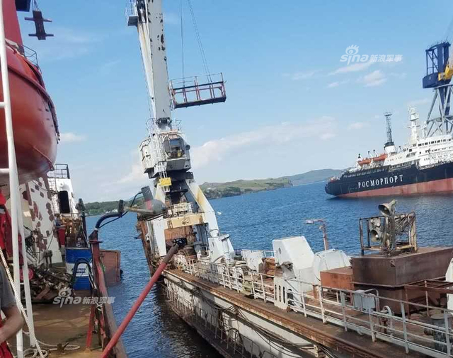 赶紧换中国货！俄远东船厂浮船坞突发事故断成两截