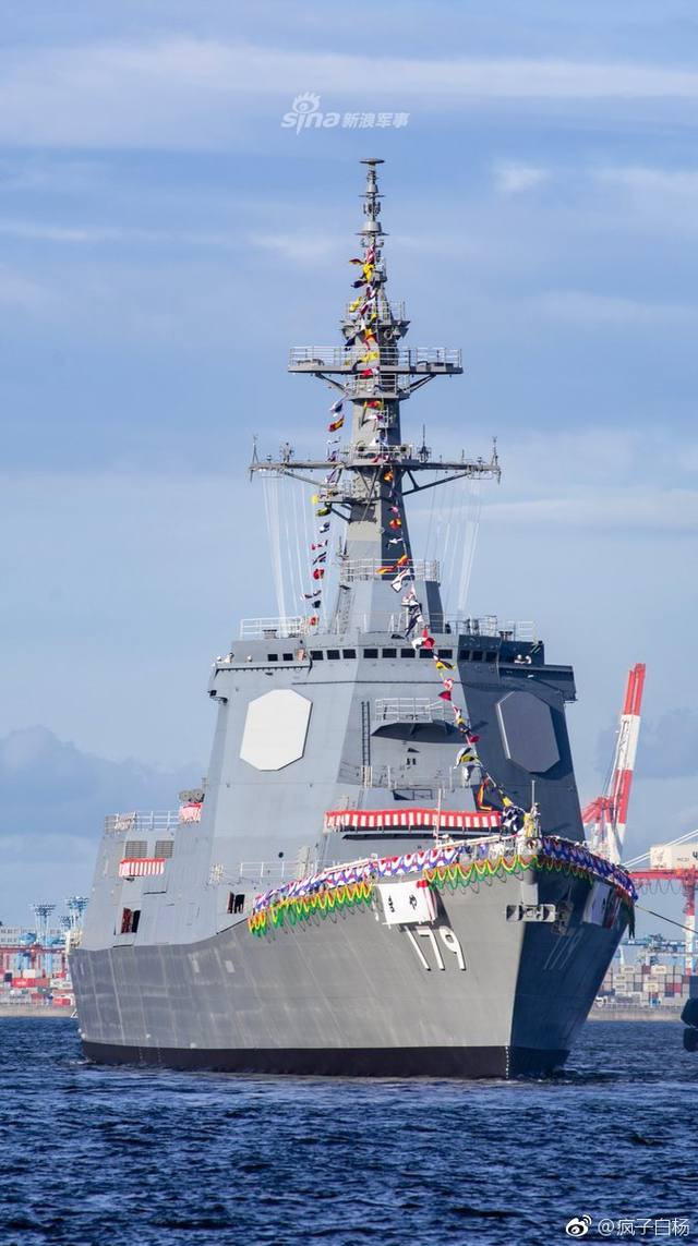 也要去莱特湾喂鱼？日本最新宙斯盾舰下水命名摩耶号