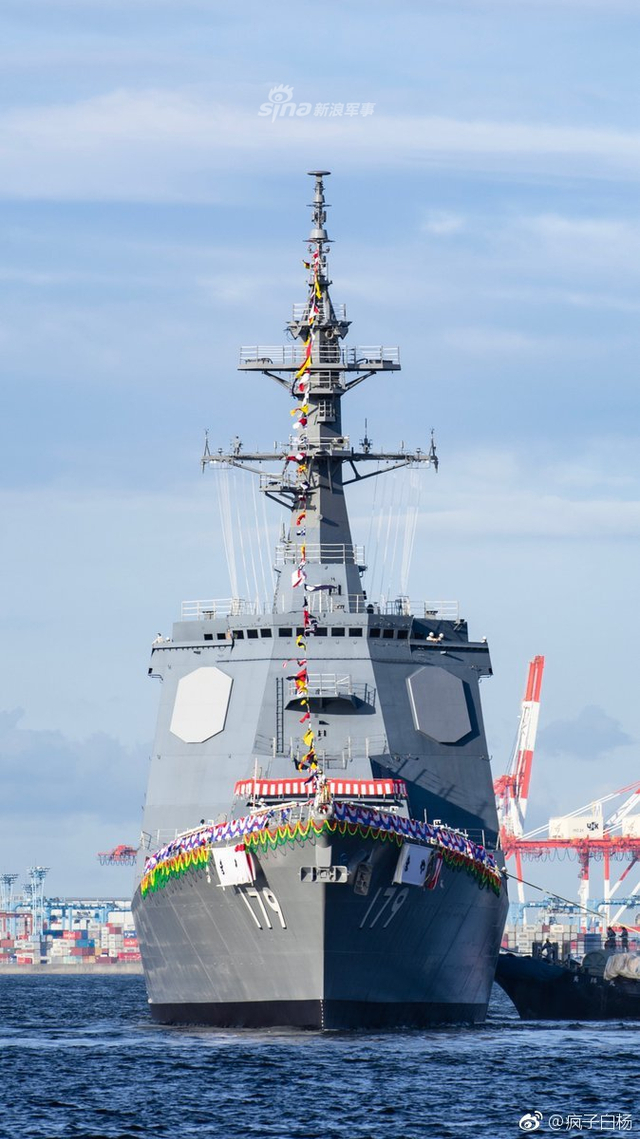 也要去莱特湾喂鱼？日本最新宙斯盾舰下水命名摩耶号
