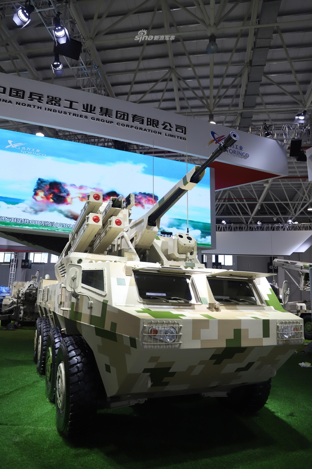 图为sws2型弹炮合一防空系统