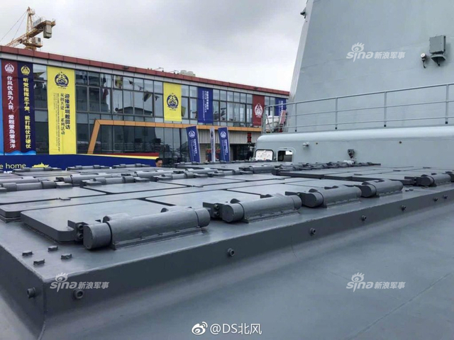 没上052D同款？多视角近观我深圳舰红旗16垂发系统
