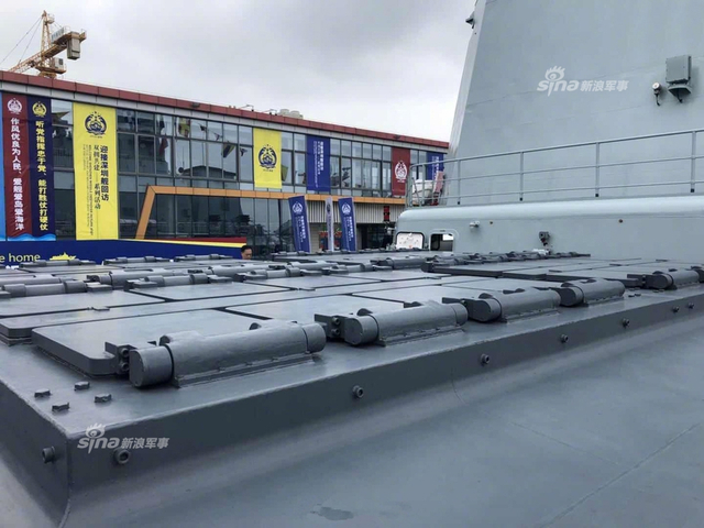 没上052D同款？多视角近观我深圳舰红旗16垂发系统