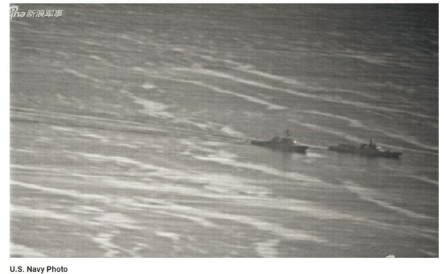 逼至零距离：中国战舰驱离闯南海美舰照片曝光