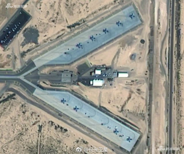 中国卫星实拍美国本土空军基地：战机清晰可见