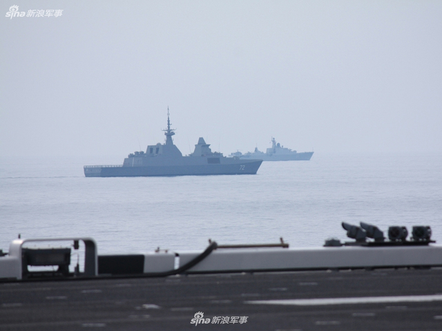 同流合污：美军在南海登上日本出云号准航母