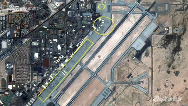 中国卫星实拍美国本土空军基地：战机清晰可见