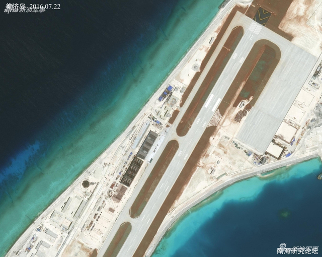 新建四座导弹掩体?中国南沙永暑礁最新动态曝光