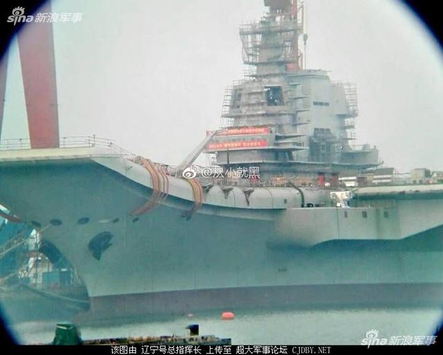 中国003型国产航母设计基本敲定?舰岛变高吨位更大